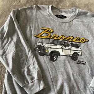 Ford Bronco Graphic Pullover Sweatshirt